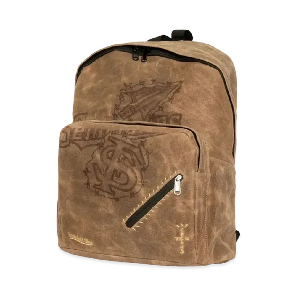 Travis Scott x M&N x Florida State University Backpack "Beige"