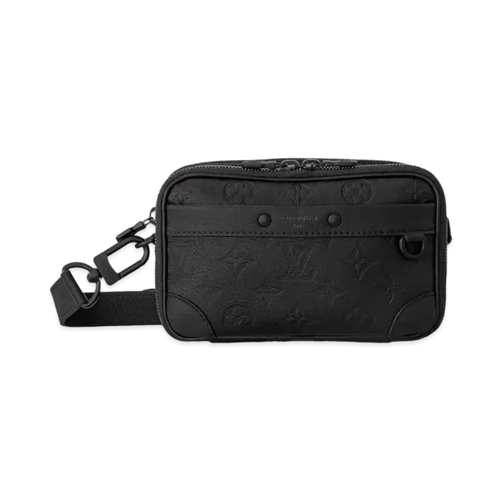Louis Vuitton Alpha Wearable Wallet Monogram Shadow "Noir"