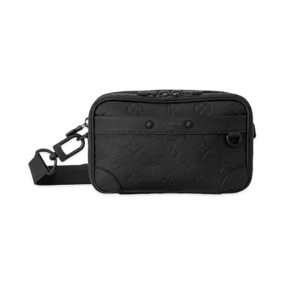 Louis Vuitton Alpha Wearable Wallet Monogram Shadow "Noir"