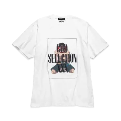 GOD SELECTION XXX ONEPIECE T-SHIRT GX-S21-OPST-02 Ace "White"