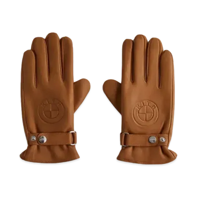 Kith x BMW Manhattan Leather Gloves "Desert"