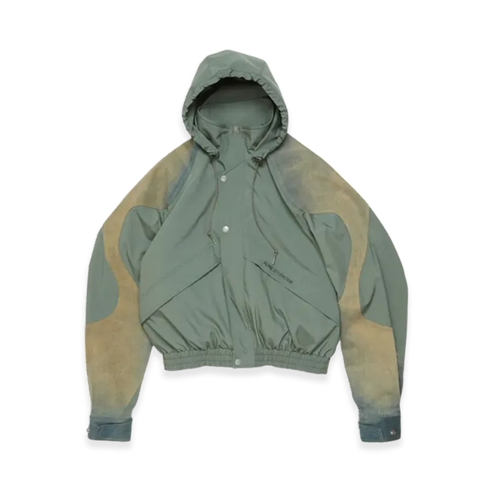 Acne Studios Windbreaker Jacket "Olive Green"