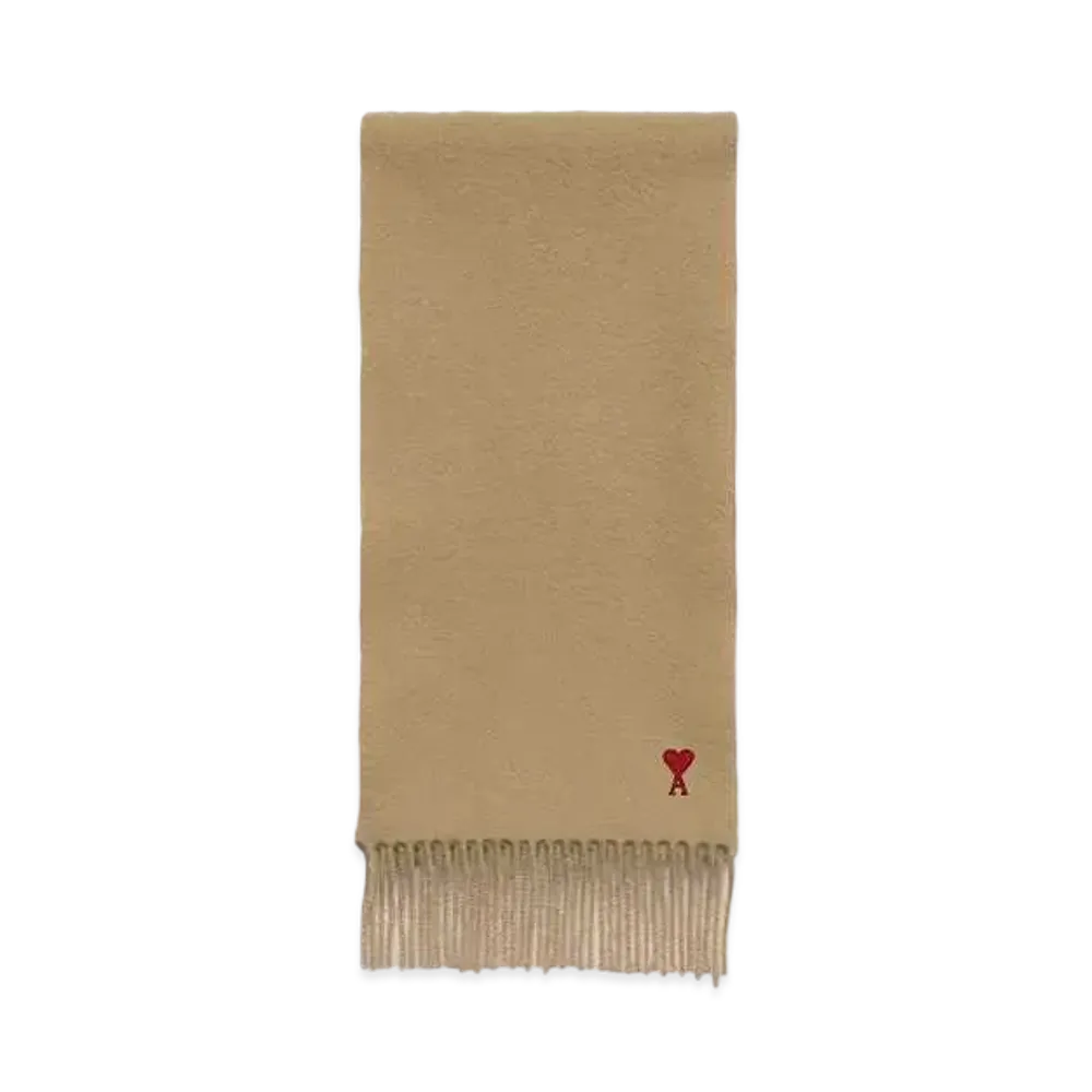 AMI PARIS Ami de Coeur Scarf "Champagne"