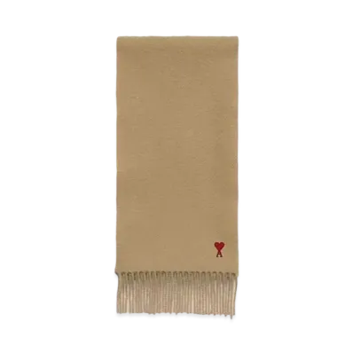 AMI PARIS Ami de Coeur Scarf "Champagne"