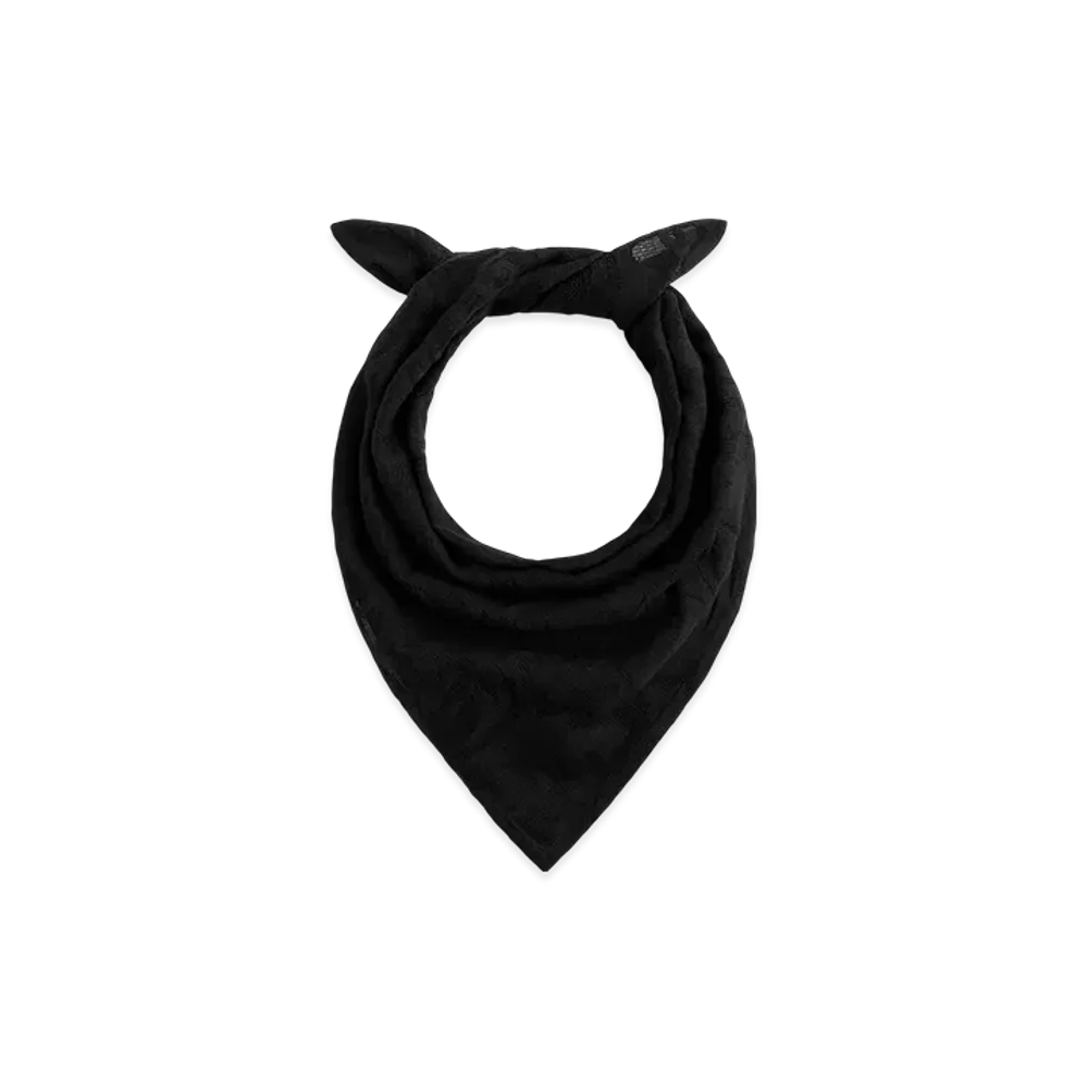 Kith Crest Lace Bandana "Black"