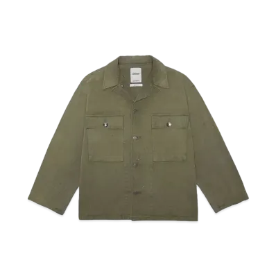 BOW WOW JOHN PEACE M42 HBT JACKET 【UNISEX】 "OLIVE DRAB AGEING"