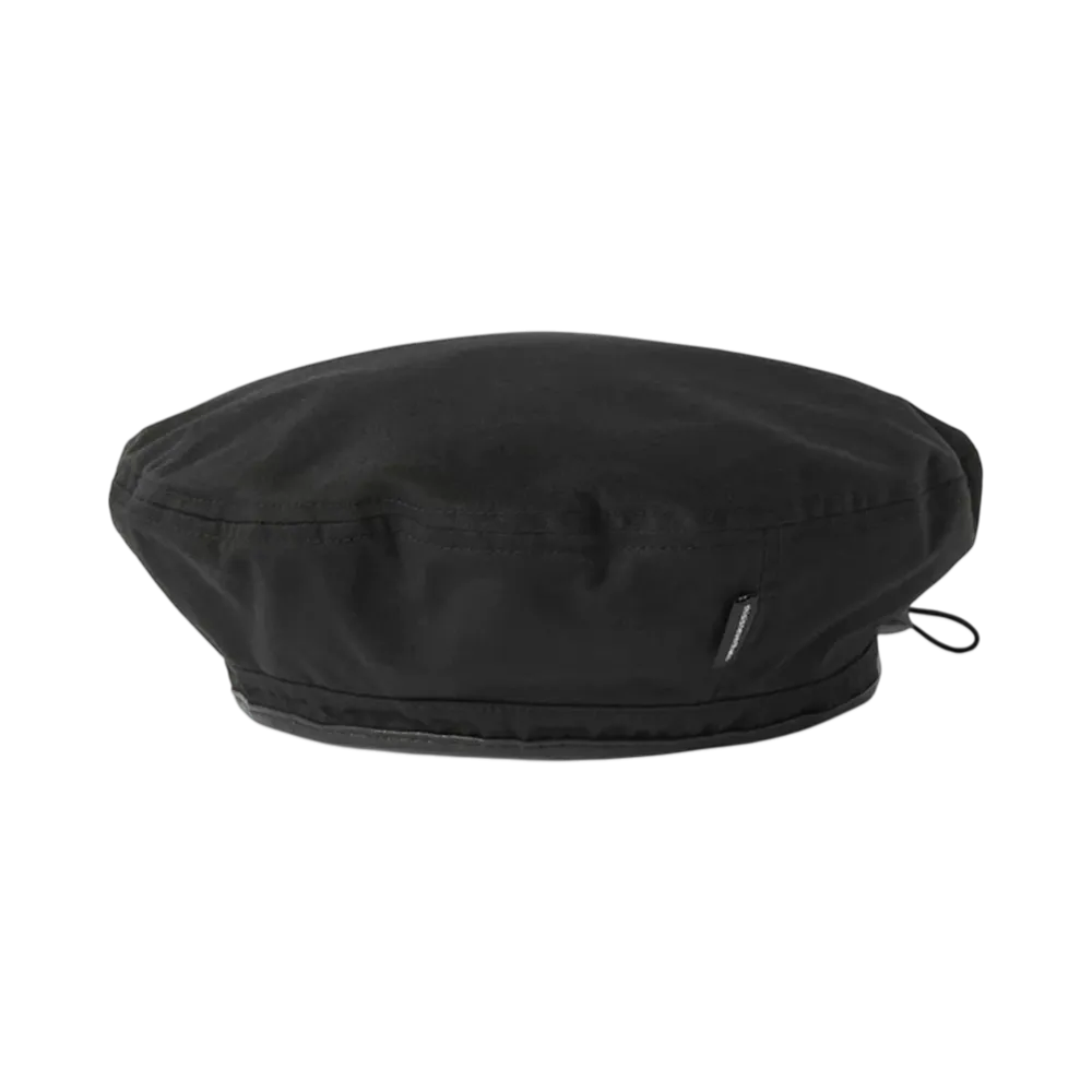 thisisneverthat Twill Beret "Black"