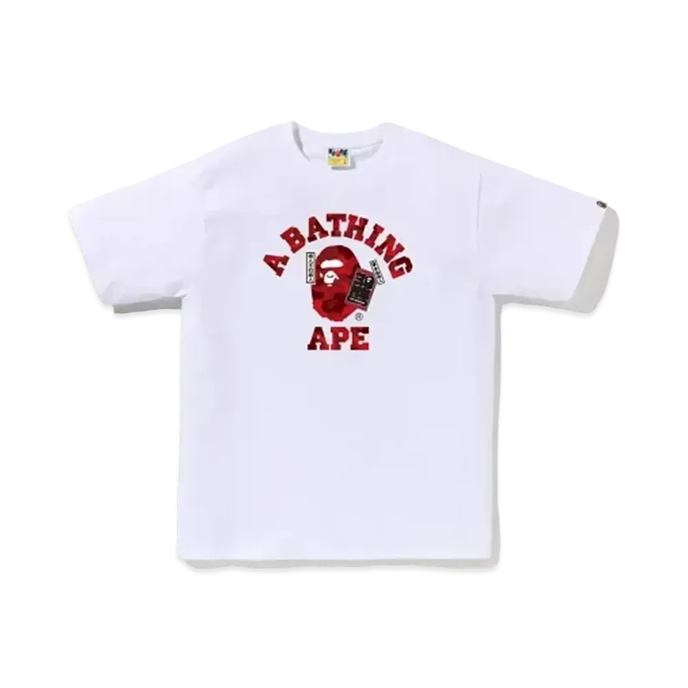 A BATHING APE 30th Logo Tee "White"