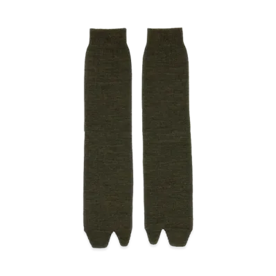 Maison Margiela Tabi Socks. "Green"