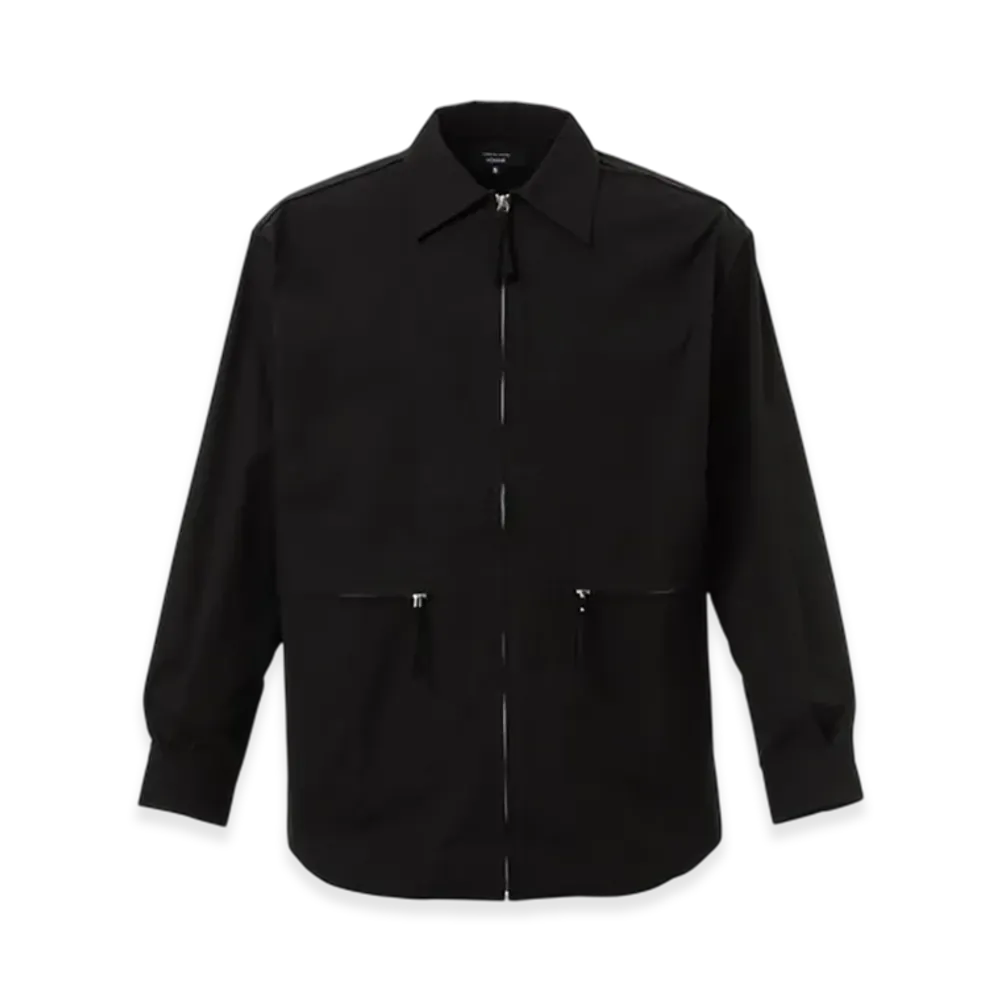 COMME des GARCONS HOMME Cotton Oxford Shirts "Black"