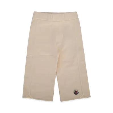 MONCLER Kids Sweat Bottoms "Cream"