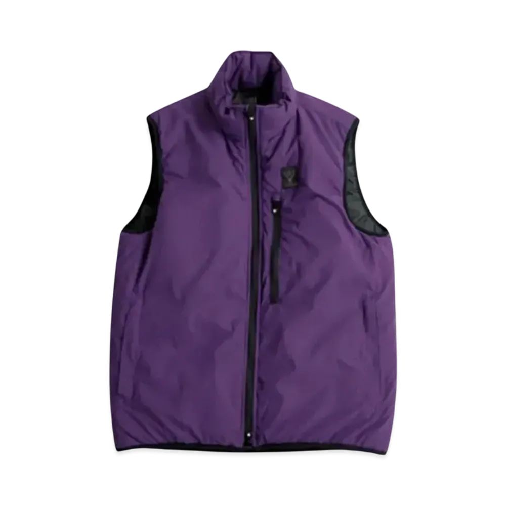 SOUTH2 WEST8 Peach Skin Insulator Vest "Purple" PU484