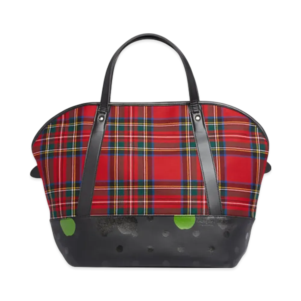 COMME des GARCONS x The Beatles Tartan Check Bag Small "Redish"