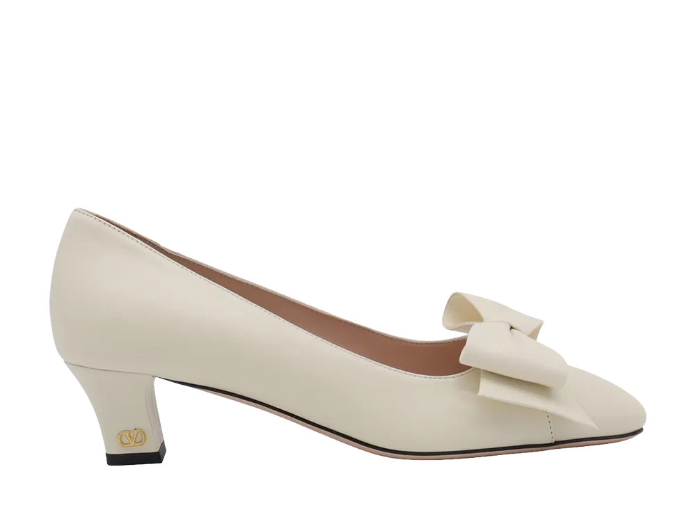 Valentino Garavani Women's Bowow 45mm Pumps "White"