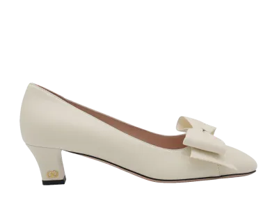Valentino Garavani Women's Bowow 45mm Pumps "White"