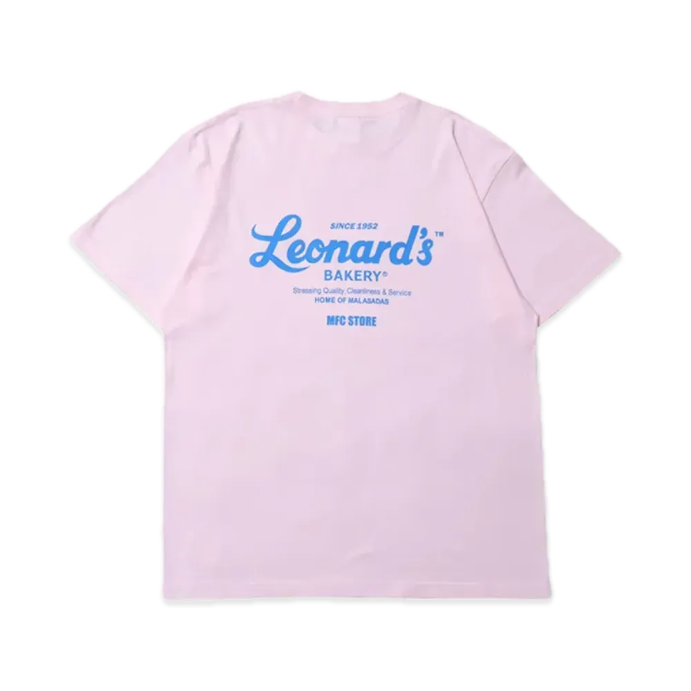 MFC STORE x Leonard's Bakery Logo Tee "L.Pink"