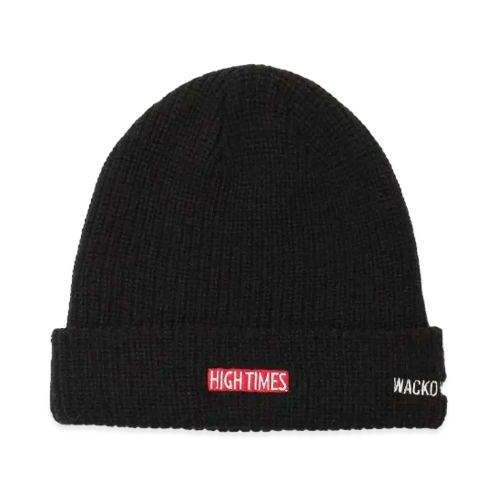WACKO MARIA x High Times / Watch Cap "Black"