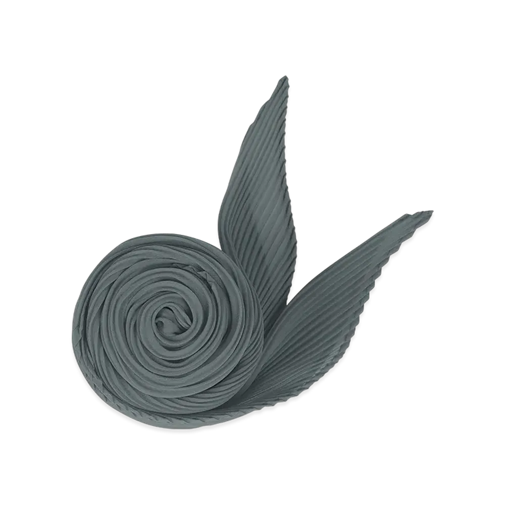 PLEATS PLEASE ISSEY MIYAKE Monthly Scarf May "Dark Blue Gray"