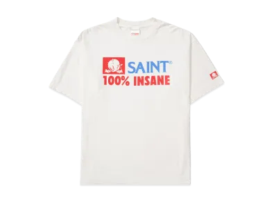 SAINT Mxxxxxx SS Tee_Insane "White" SM-HR8-0000-026