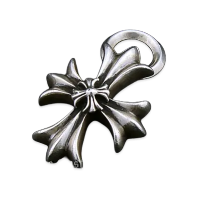 Chrome Hearts Double CH Plus Pendant "Silver"