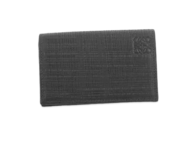 LOEWE Business Cardholder In Calfskin "Black"