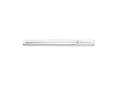 GUCCI Knot Detail Tie Bar