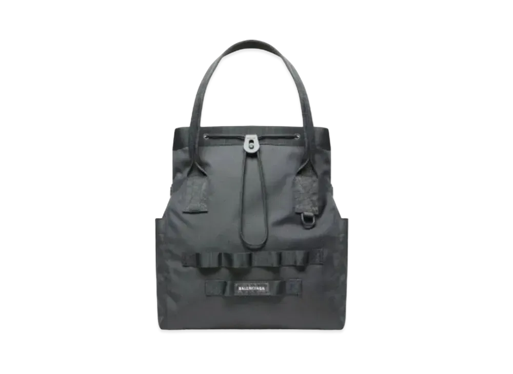 BALENCIAGA Army Medium Tote Bag "Gray&Silver"