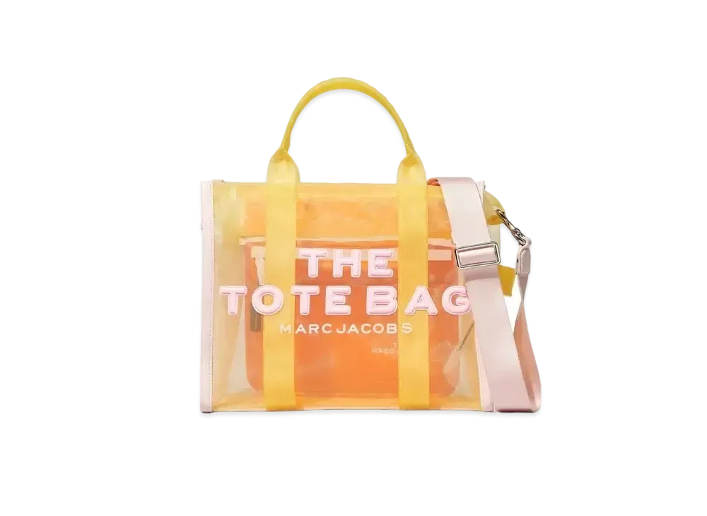 MARC JACOBS The Mesh Small Tote Bag "Orange"