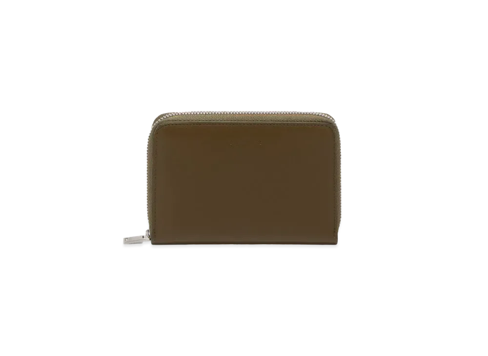 Jil Sander Zip Around Pocket Wallet "Dark Green"