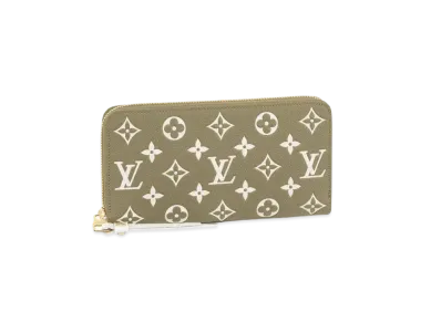 Louis Vuitton Zippy Wallet Monogram Empreinte "Khaki"