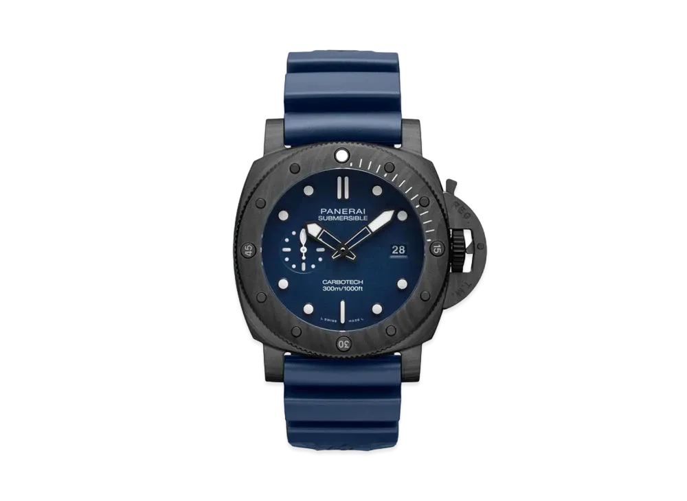 PANERAI Submersible QuarantaQuattro Carbotech Blu Abisso