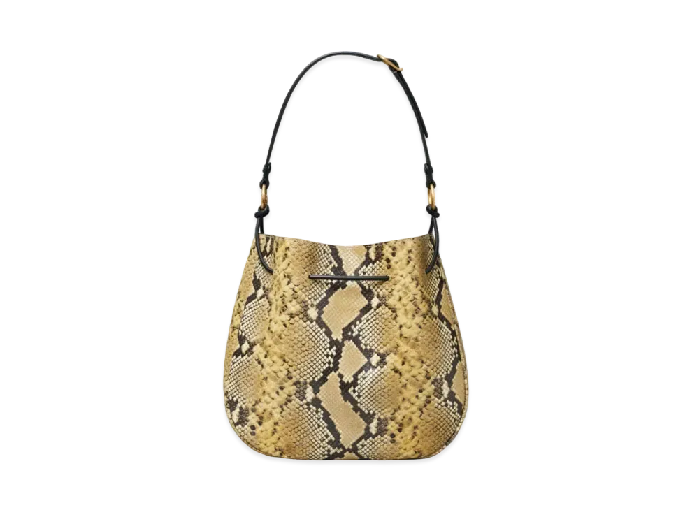 Tory Burch 151 Mercer Embossed Shoulder Bag "Ocher"