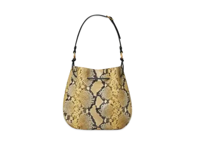 Tory Burch 151 Mercer Embossed Shoulder Bag "Ocher"