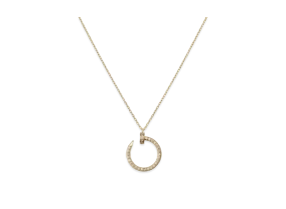 Cartier Juste Un Clou Necklace Diamond "Yellow Gold"