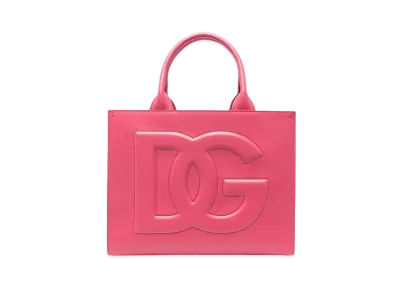 Dolce&Gabbana DG Daily Shopping Bag Small Calfskin "Fuchsia"
