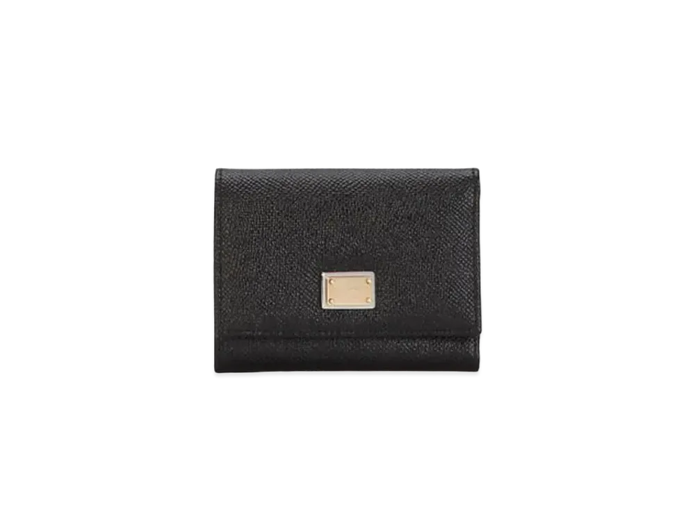 Dolce&Gabbana Wallet Dauphine Calfskin "Black"
