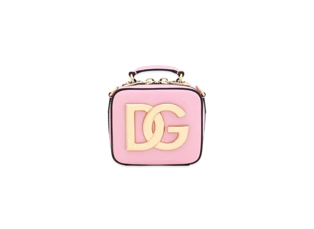 Dolce&Gabbana 3.5 Micro Bag Calfskin DG Logo "Pink"