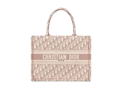 Dior Small Dior Book Tote Rose Des Vents Dior Oblique Embroidery "Rose des Vents"