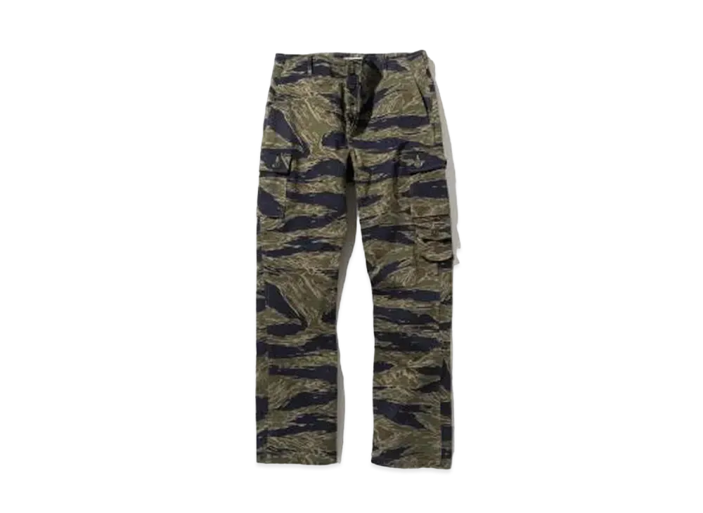 THE REAL McCOY'S TIGER CAMOUFLAGE TROUSERS / TADPOLE "Green"