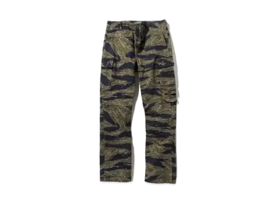 THE REAL McCOY'S TIGER CAMOUFLAGE TROUSERS / TADPOLE "Green"