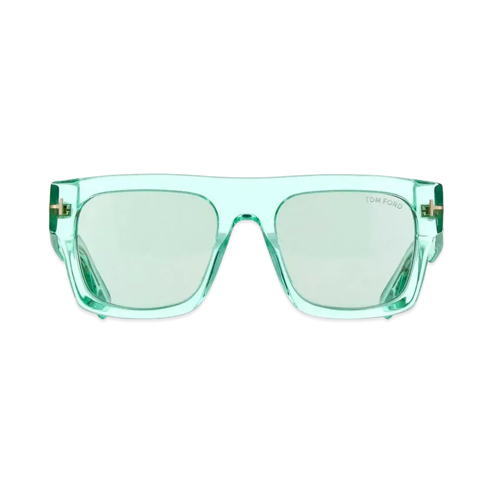 TOM FORD Fausto Sunglasses "Shiny Light Blue/Blue"