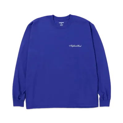 NEIGHBORHOOD 24SS NH Tee LS-3 "Blue"