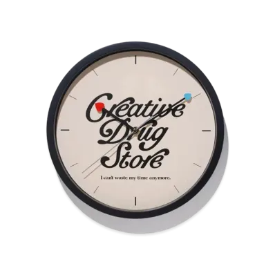 creative drug store CDS x VERDY Wall Clock
