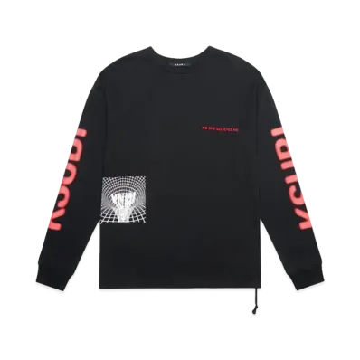 KSUBI Conspiracy Biggie LS Tee Jet Black "Black"