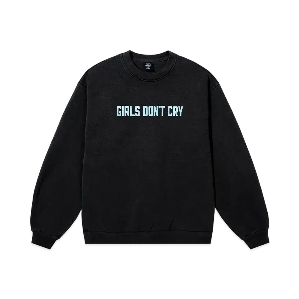 Girls Don't Cry Logo Crewneck "Black"