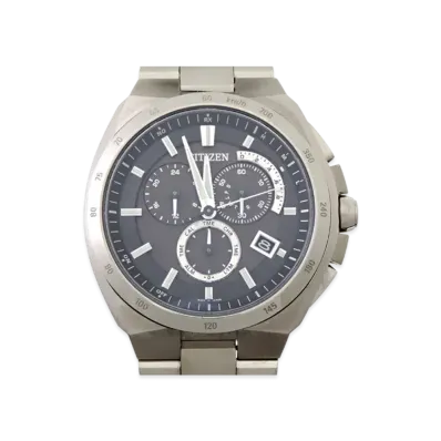 CITIZEN Atessa Eco Drive Chronograph Radio Solar "Black" AT3010-55E