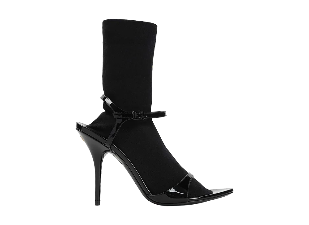 BALENCIAGA Women's Avenue Sock Sandal "Black"