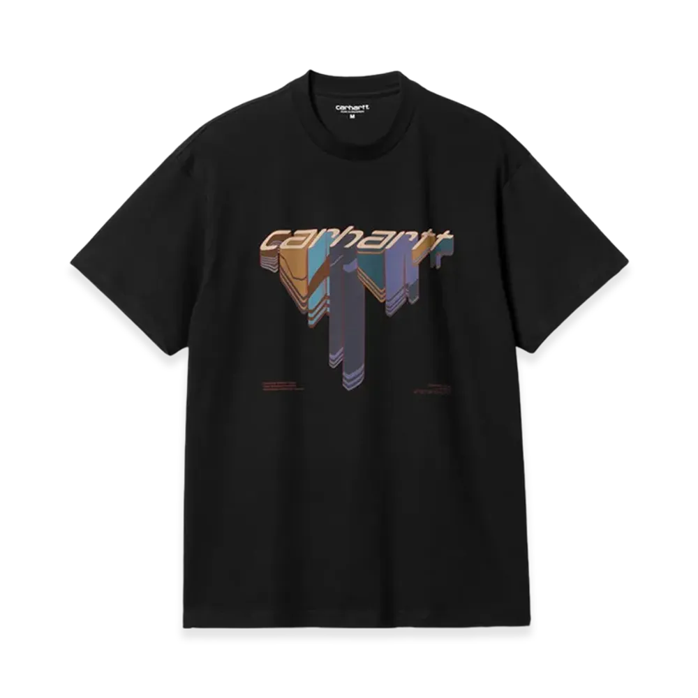 Carhartt WIP Diagram Script T-Shirt "Black"