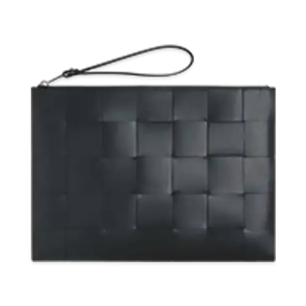 Bottega Veneta Cassette Flat Pouch "Aldoars/Cypress"