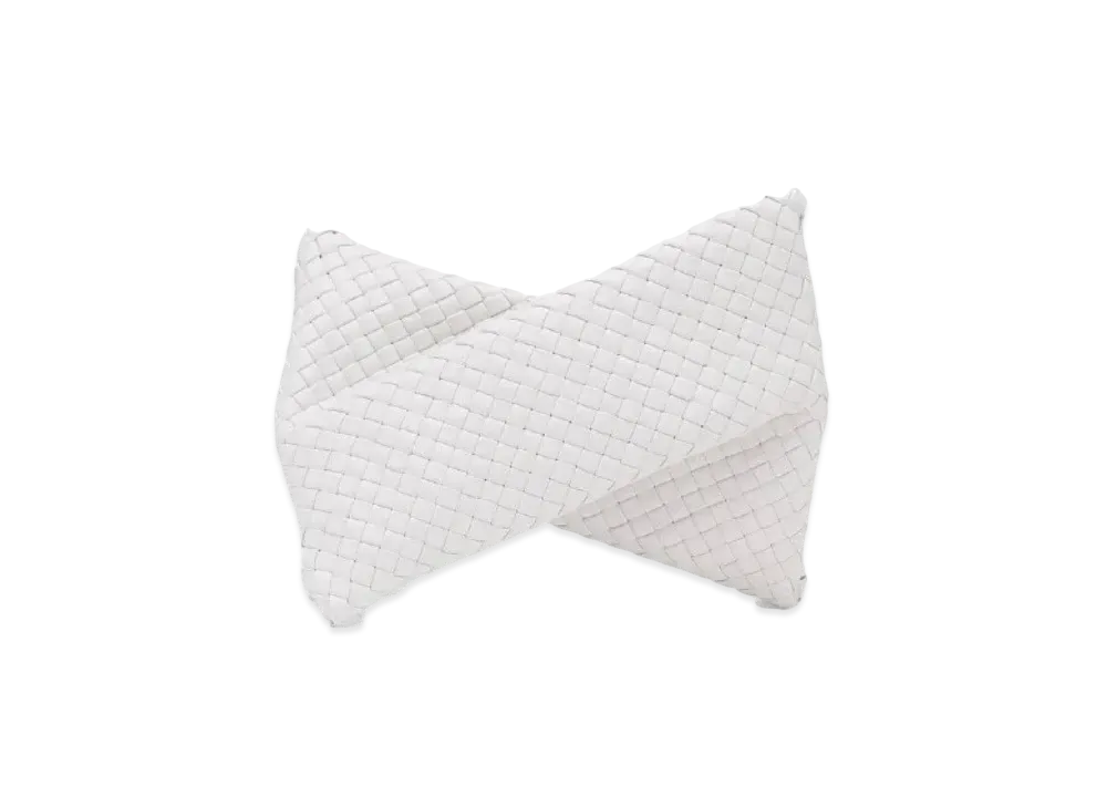 Bottega Veneta Crisscross "Chalk"